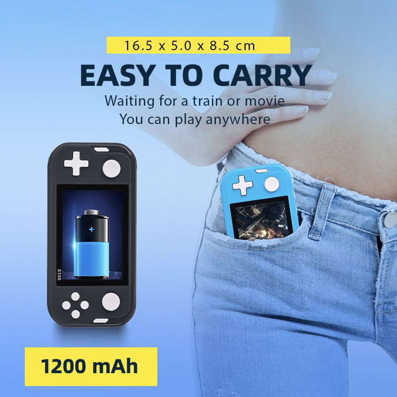 3.5Inch Retro Handheld Game Players For Adult, Kids