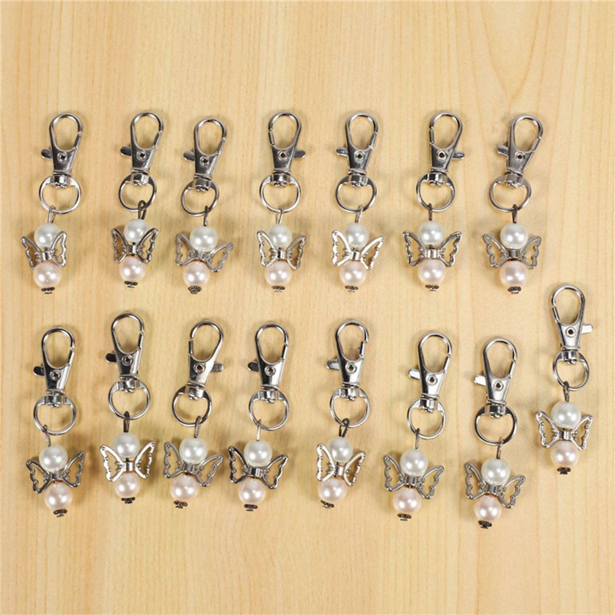 30 Pieces Organza Bags Wedding Favors Baptism Pendants Chris