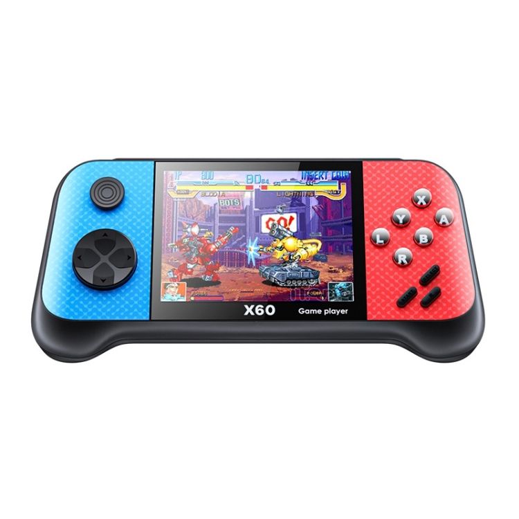 X60 Pocket Console, Style: Single Player Red Blue