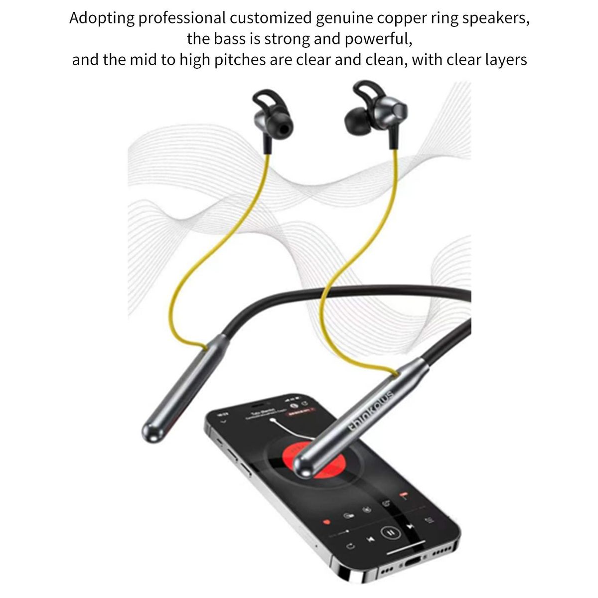 Lenovo thinkplus BT10 Earbuds BT5.2 Headphones Magnetic Neckband Earphone for Phone Call Music Sports IPX5 Dustproof Waterproof