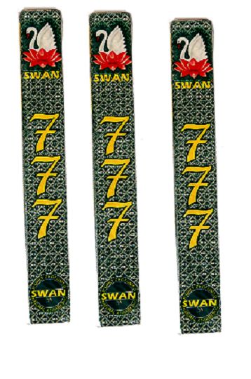 Incense Sticks Swan 777 20 Stick X3