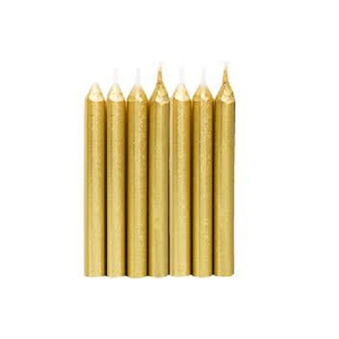 7 Pcs Gold CANDLE