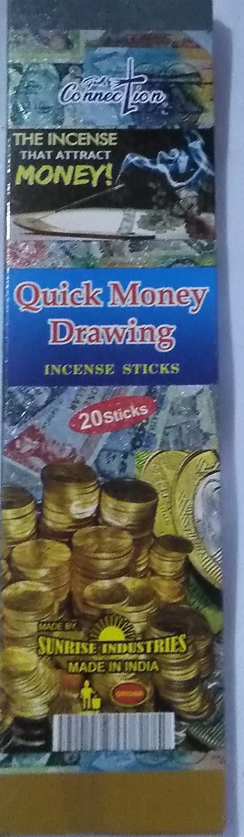 QUICK MONEY DRAWING INCENSE STICKS