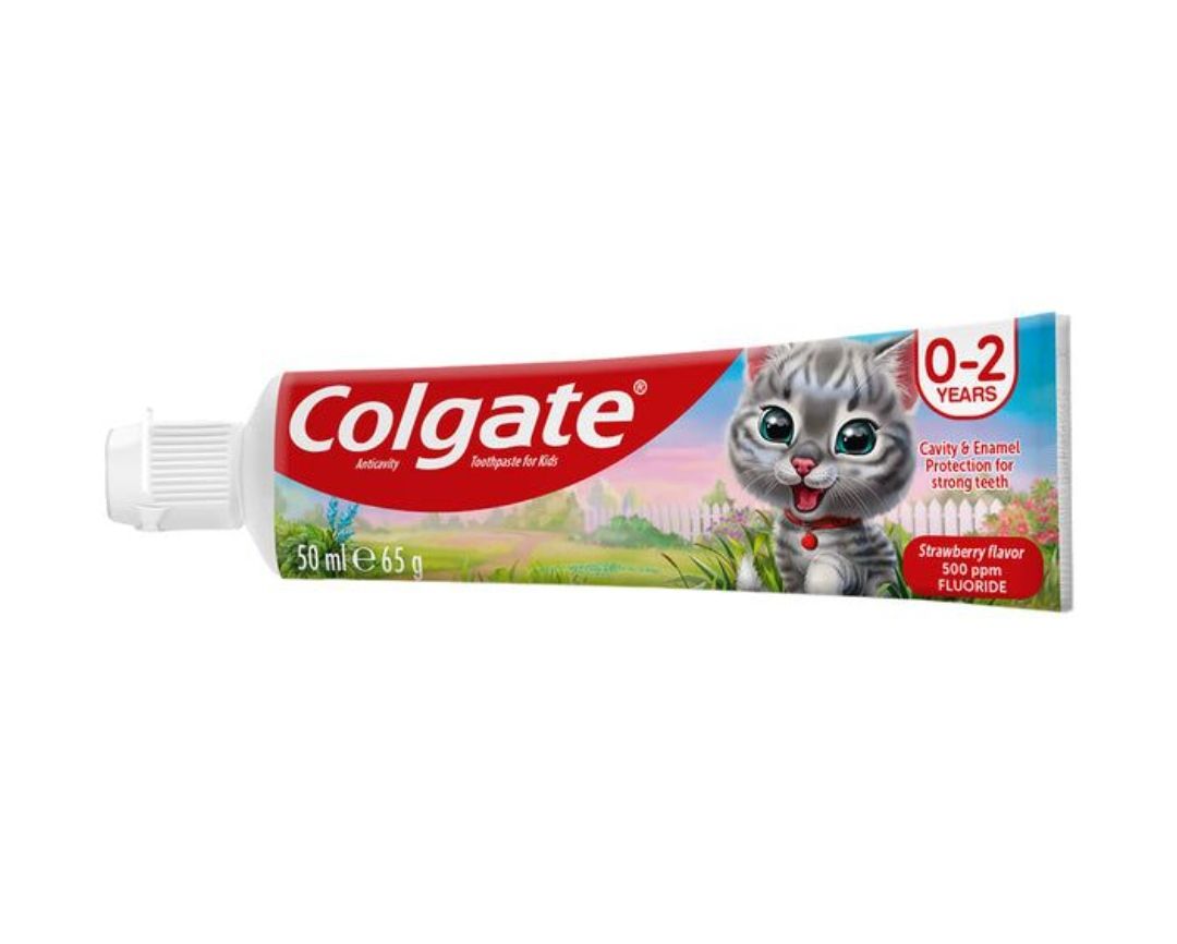 Junior Toothpaste For Kids 50ml - (0 - 2years) 2 Pieces
