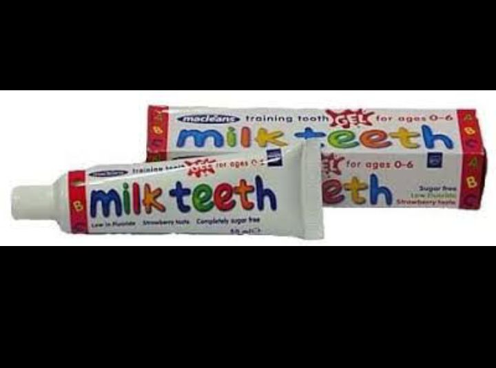 Milk Teeth Toothpaste - 0-6 Months - 3 Pcs