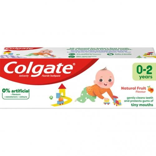 Baby Toothpaste 0-2 Years Fruit Flavour 50ml X 12 Pieces