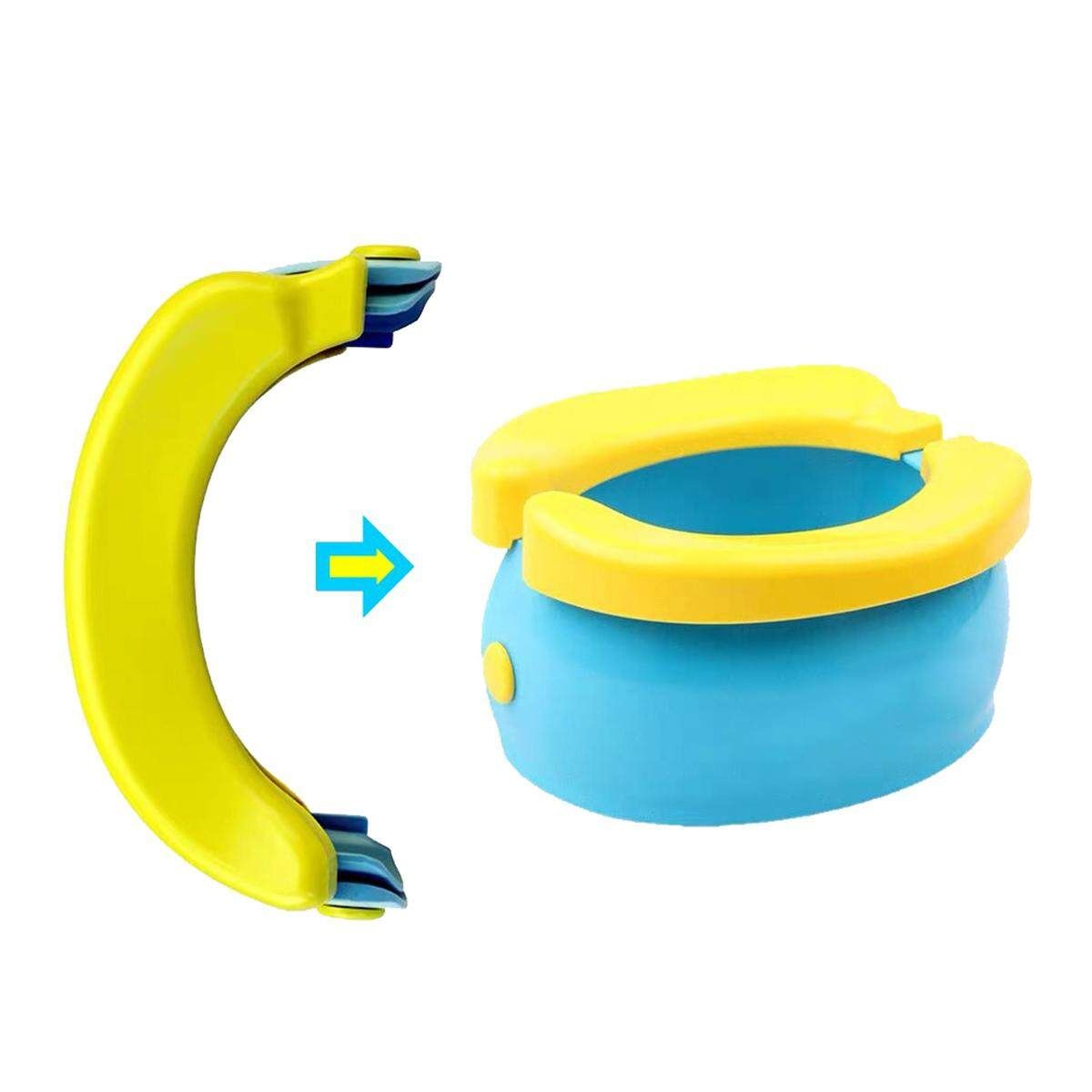 Portable Travel Foldable Baby Toilet Trainer Toddler Kid Potty Urinal Training Seat