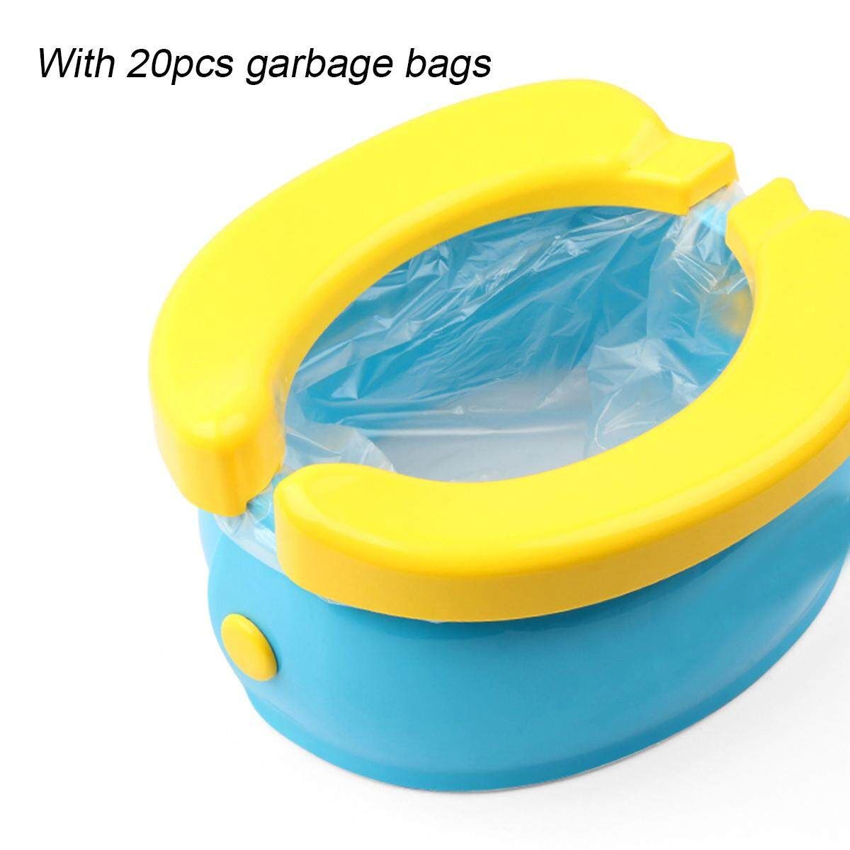 Portable Travel Foldable Baby Toilet Trainer Toddler Kid Potty Urinal Training Seat