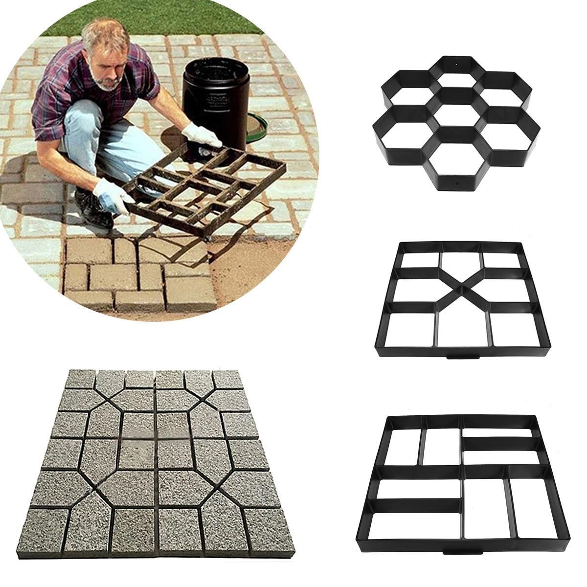 8 Grids Concrete Mould Pavement Paver