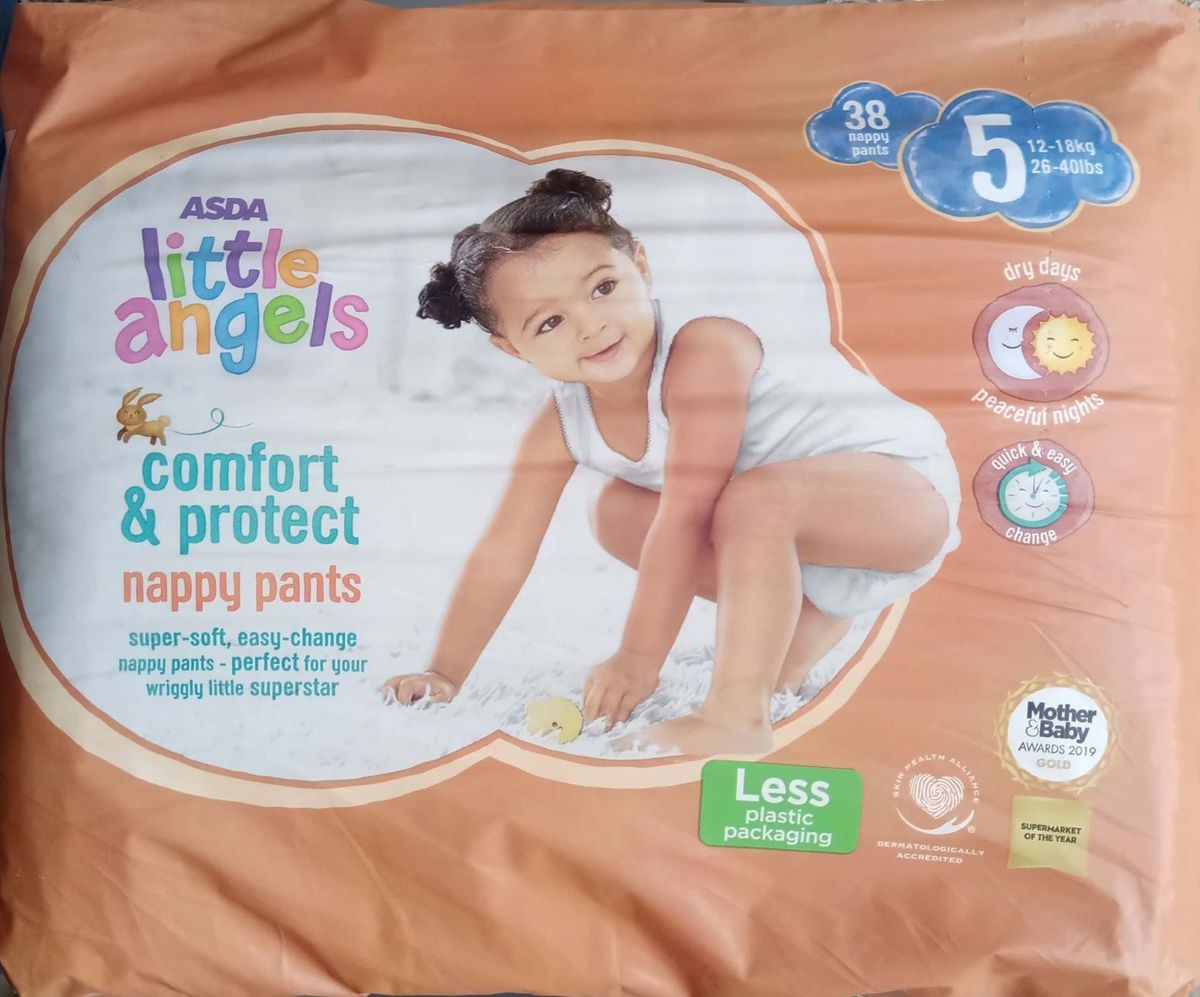 Little Angels First Pants Size 5 (38 Count)