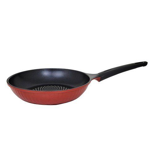 Kitchen Art F2 Red Cast Diamond Frying Pan