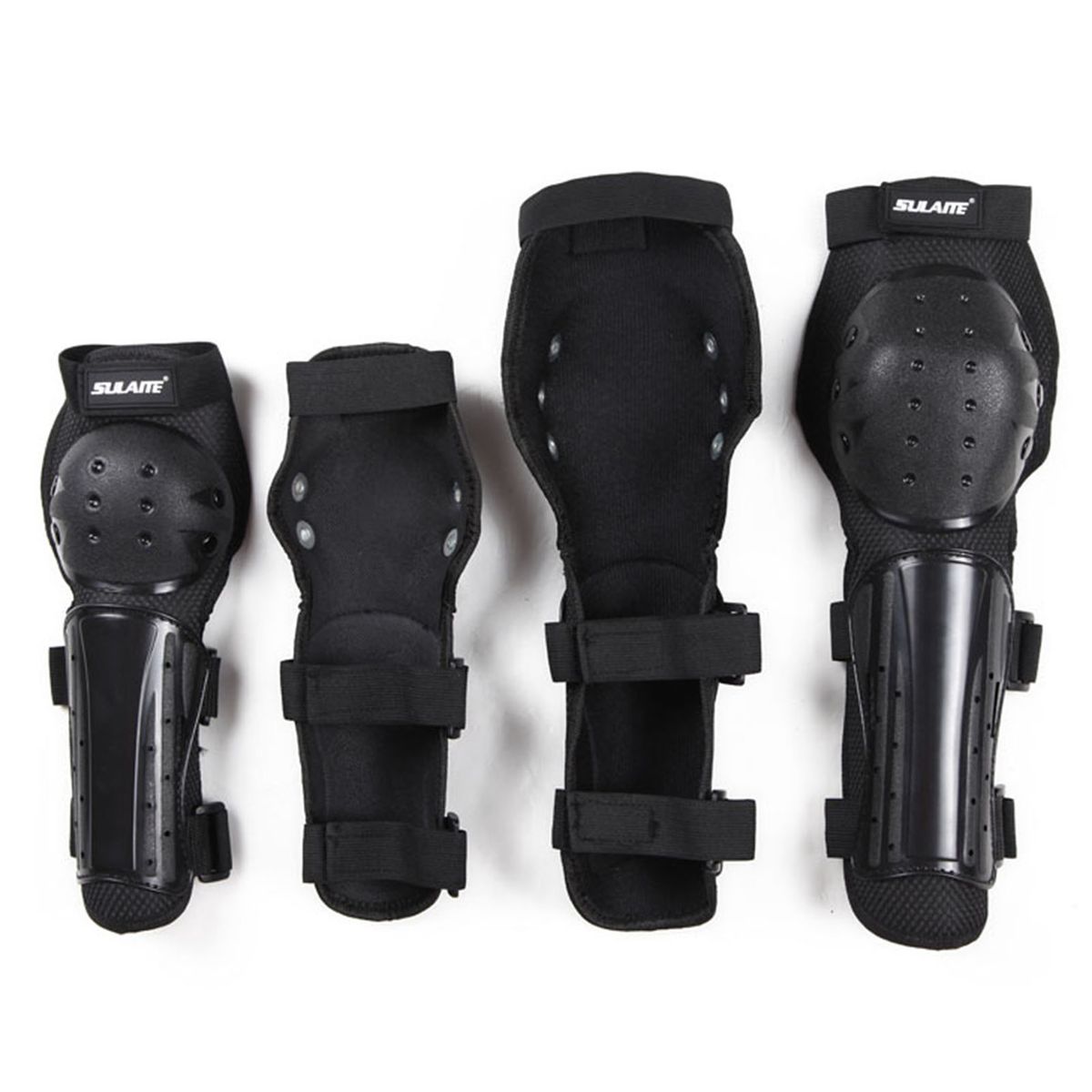 4Pcs Knee Pads Elbow Pads Set Elbow Knee Guards Caps