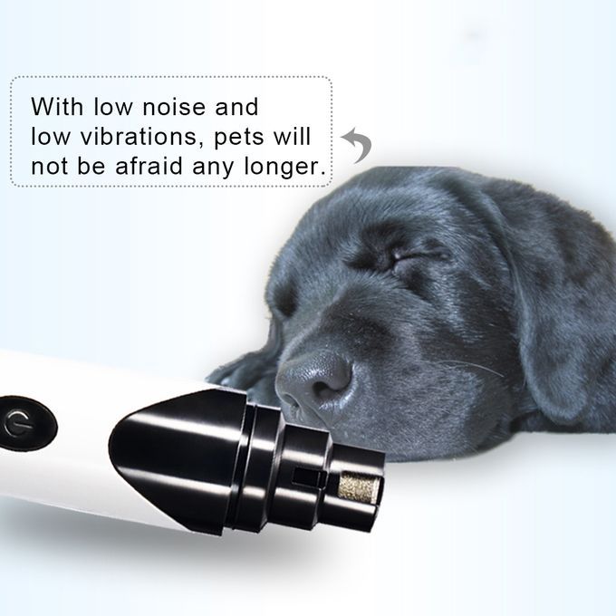 Rechargeable Pet Dog Nail Grinders USB  Pet Nail Clippers