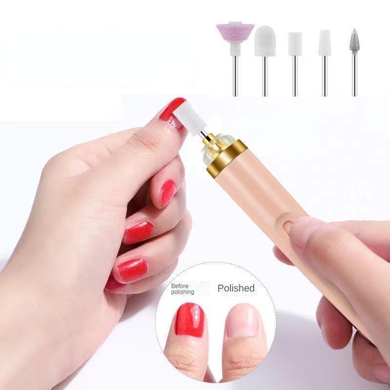 Electric Nail Drill Machine Set USB Rechargeable With LED
