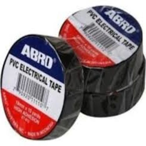 PVC Electrical Power Insulation Adhesive Wire Black Tapes- 10 PIECES