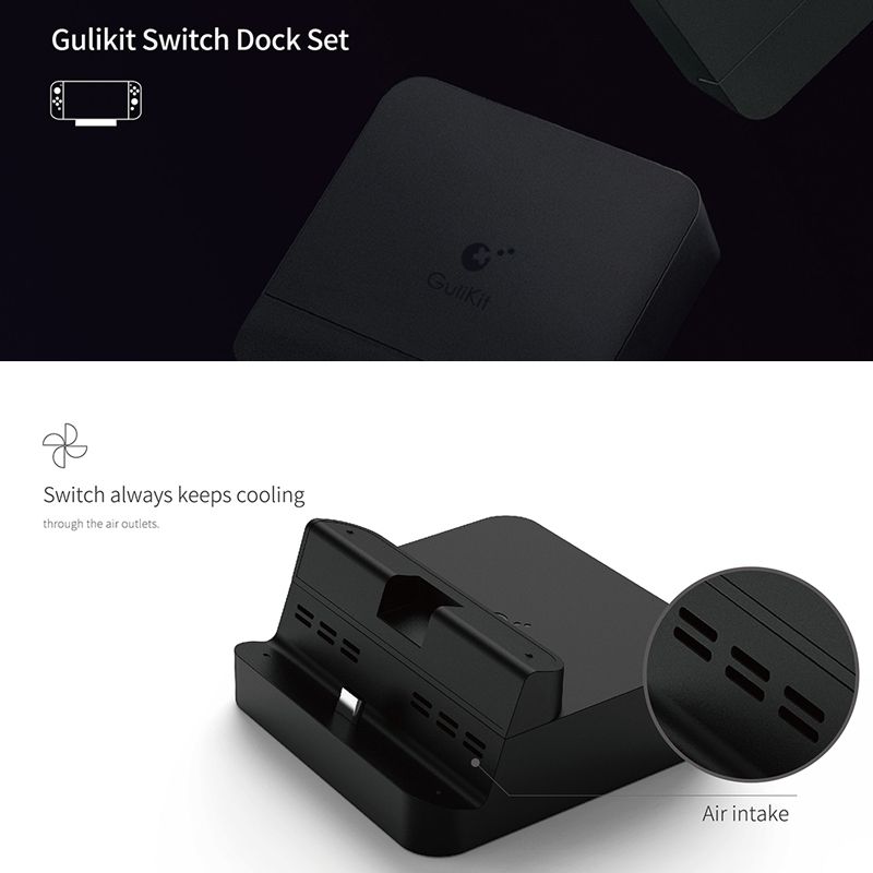 Gulikit For Nintendo Switch Docking Video Stand