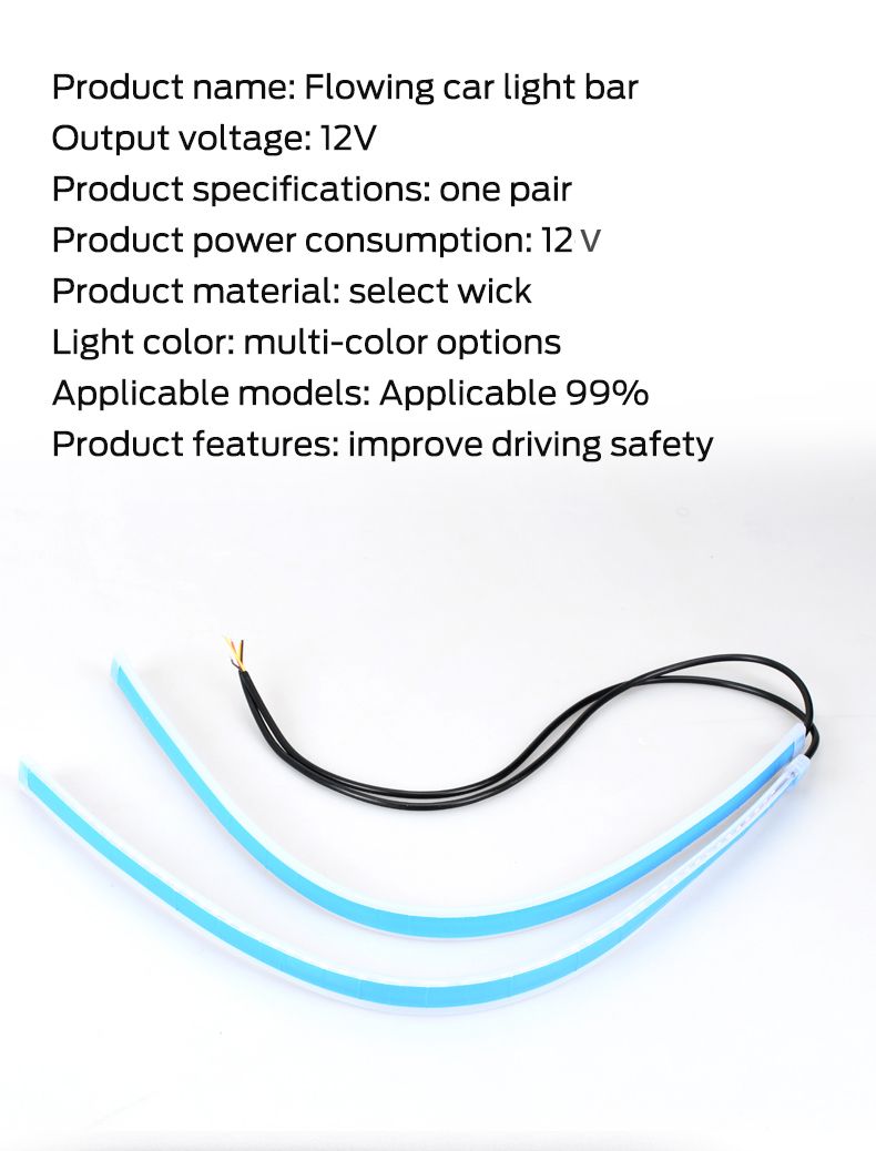2PCS Daytime Running LED Light