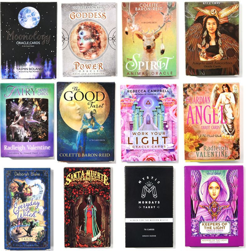 Oracle Cards Different Style Tarot Moonology Deck Cards