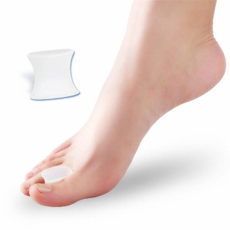 1pair Toe Separators Spacer Straightener Thumb Finger Big Feet Device Pad Toe Pads Thumb Valgus Corrector Relief Foot Bunion-