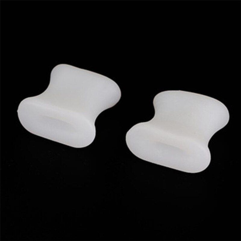 1pair Toe Separators Spacer Straightener Thumb Finger Big Feet Device Pad Toe Pads Thumb Valgus Corrector Relief Foot Bunion-