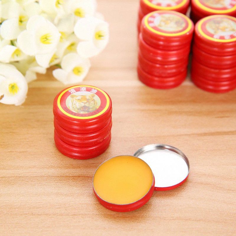 Cold 5pcs/lot Tiger Headache Muscle Tiger Balm Treatment Influenza Of Oil Natural Balm InniFun Dizziness Essential