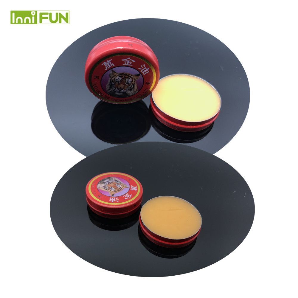 Cold 5pcs/lot Tiger Headache Muscle Tiger Balm Treatment Influenza Of Oil Natural Balm InniFun Dizziness Essential