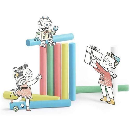 180 Pcs Dustless Sidewalk Chalk Set For Kids