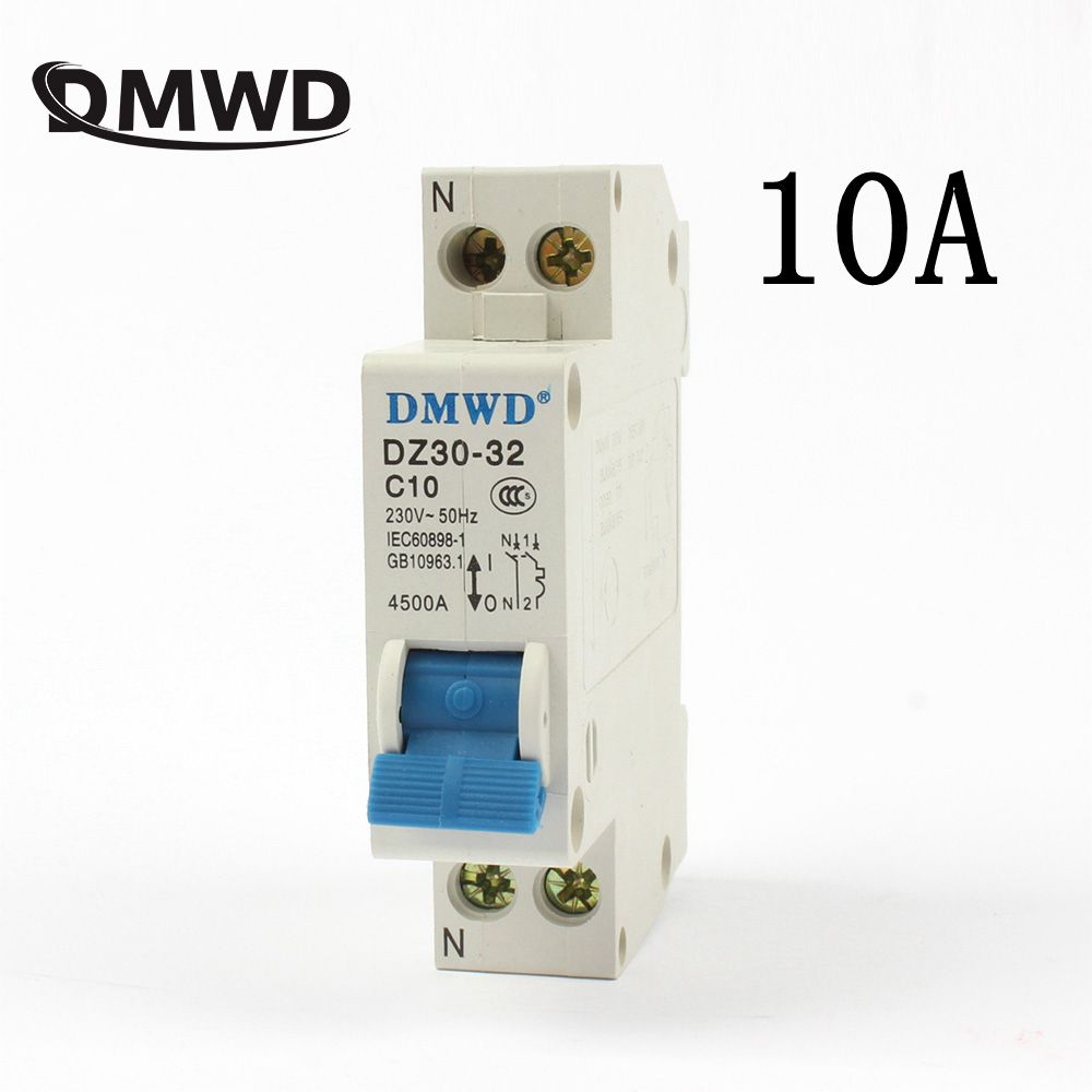 DPN DMWD Circuit Mini 220V 1P+N DZ30-32 Breaker Mini 10A