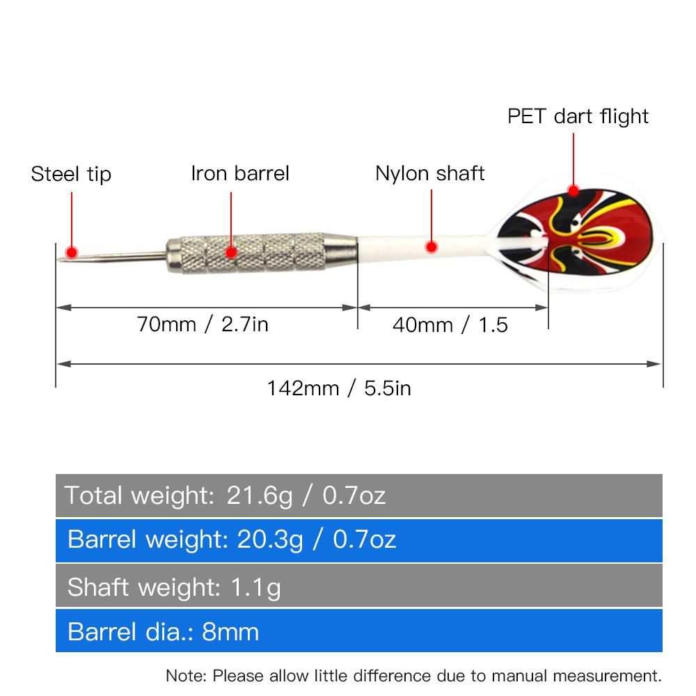 3PCS Needle Darts Indoor Sports Game Iron Dart Training Fitness Security Hard Darts Suit