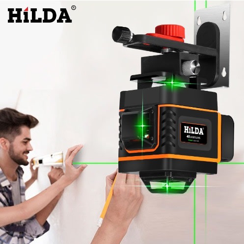 Hilda 16 Lines 4d Green Laser Level With Tripod Stand