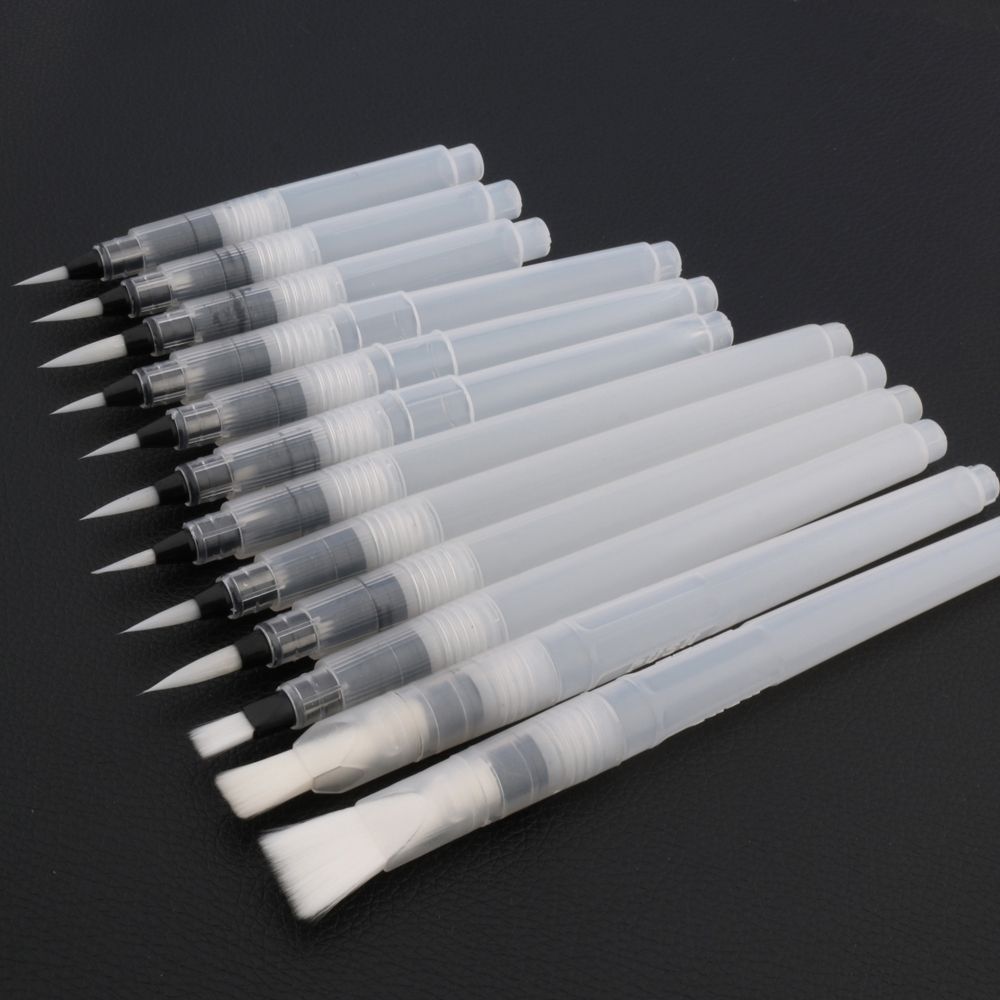 High Quality 3pc Set Paint Brush Water Color Brush Pen Soft