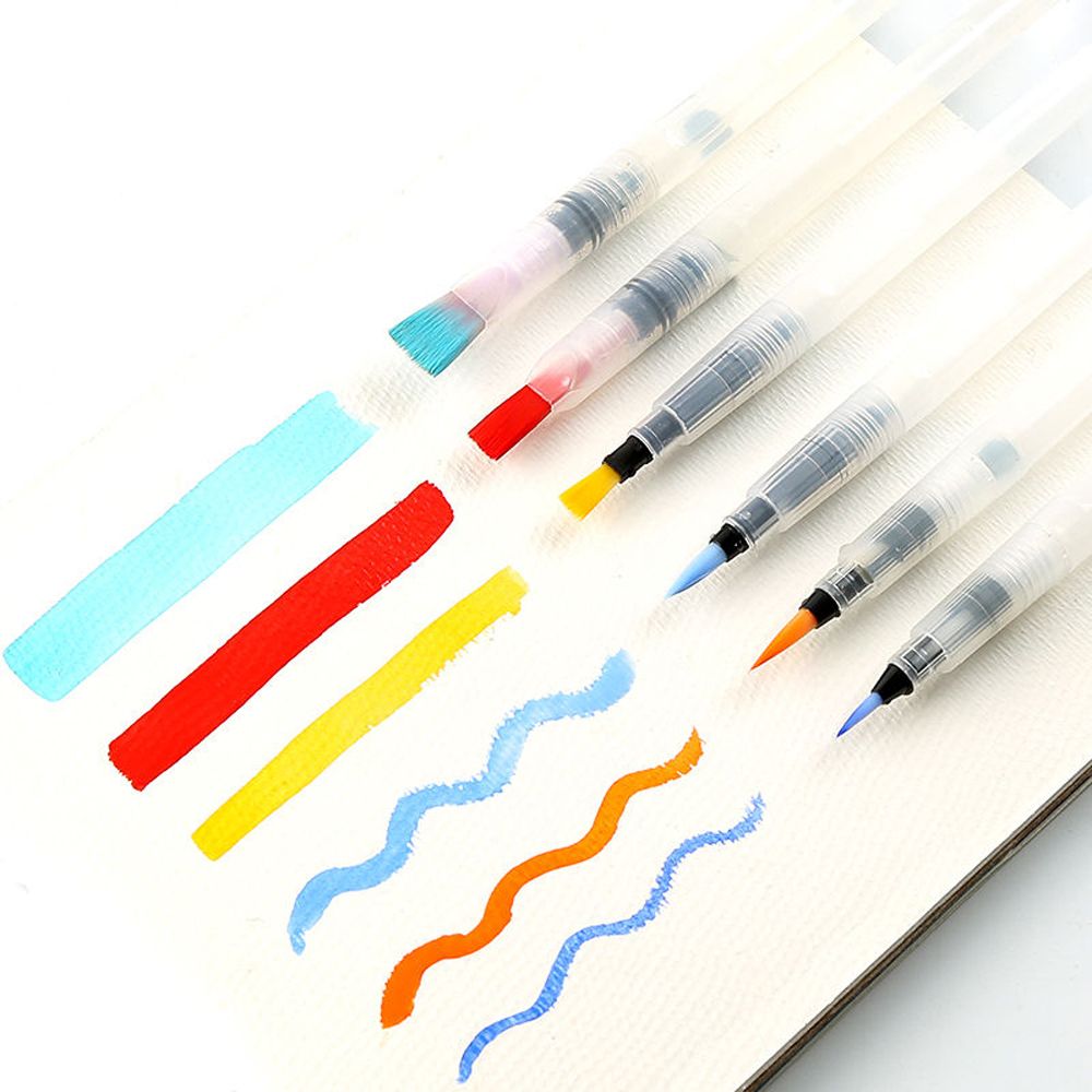 High Quality 3pc Set Paint Brush Water Color Brush Pen Soft