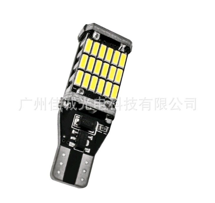 W6W T15 4014 45SMD New Car LED Decode Brake Reversing Light