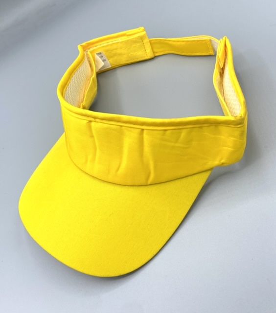 Stylish Unisex Yellow Visor Hat