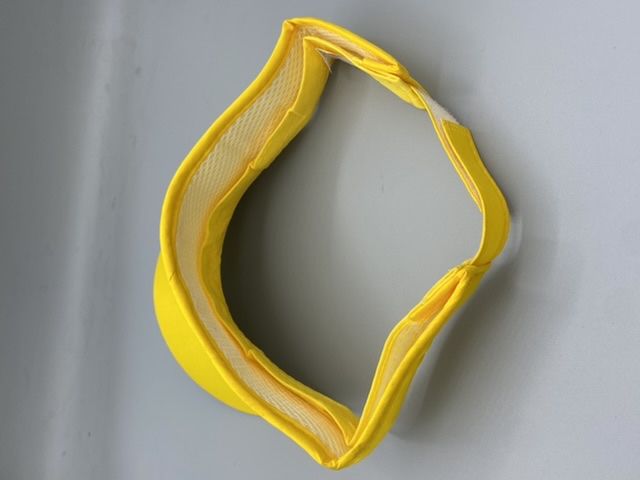 Stylish Unisex Yellow Visor Hat