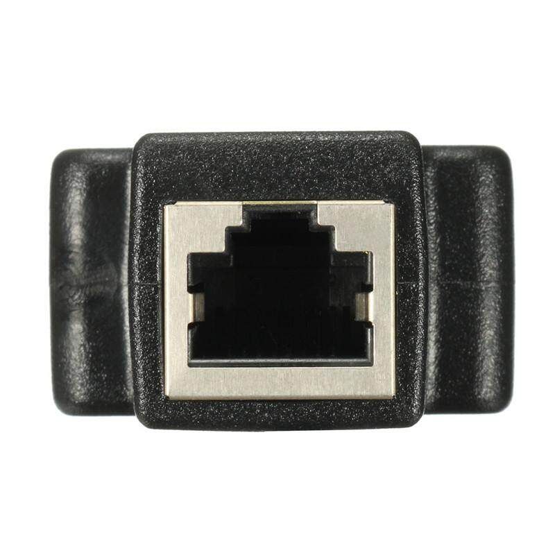 5pcs 1 To 2 Port RJ45 LAN Ethernet Network Connector Splitter Extender Adapter Plug
