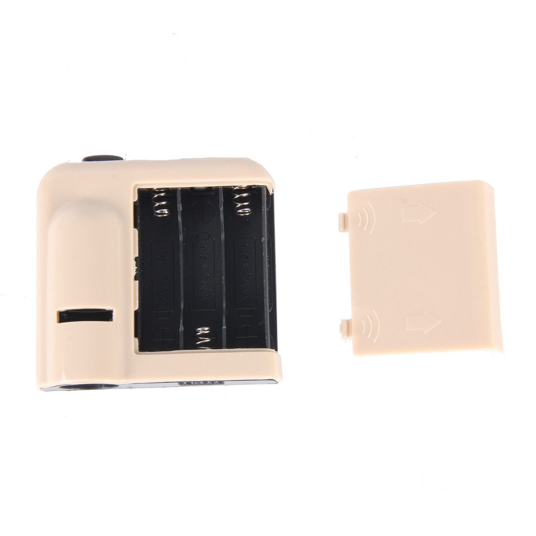 2 PCS LED Ghost Shadow Light, Car Door LED Laser Welcome Decorative Light, Display Logo For Audi Car Brand(Khaki)