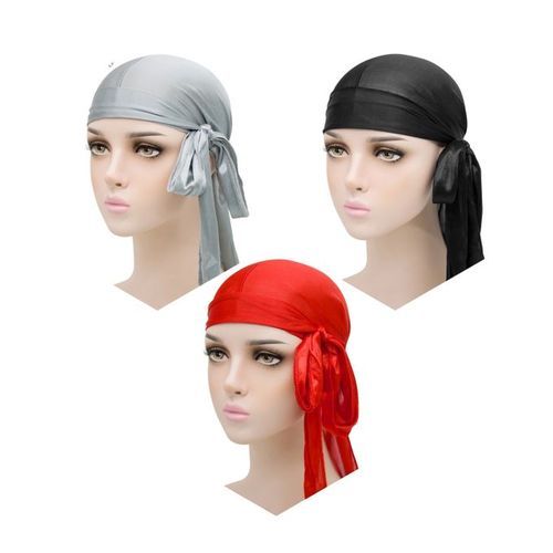 3 In 1 Quality Silk Durag For Both Male And Female