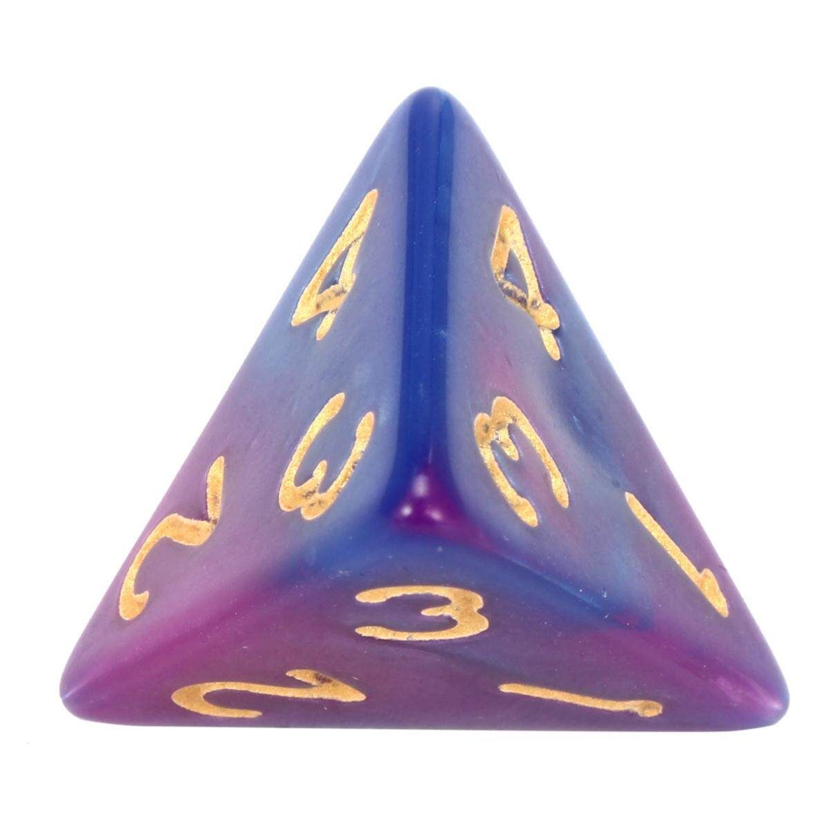 7PCS With Bag Polyhedral Dice Set Double- For RPG MTG Game 4/6/8/10/12/20D