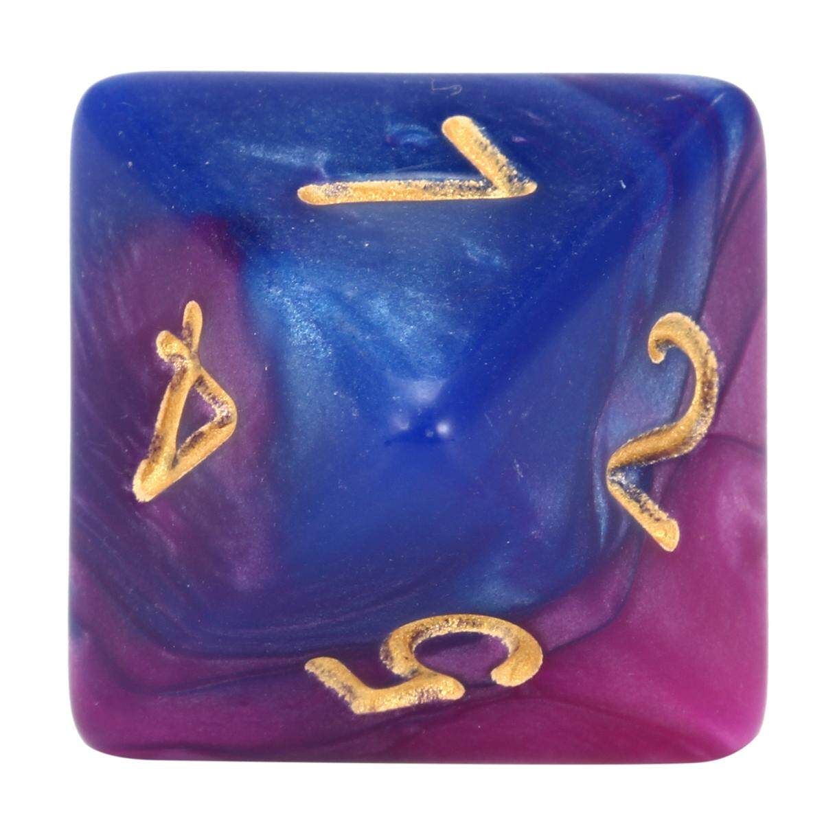 7PCS With Bag Polyhedral Dice Set Double- For RPG MTG Game 4/6/8/10/12/20D