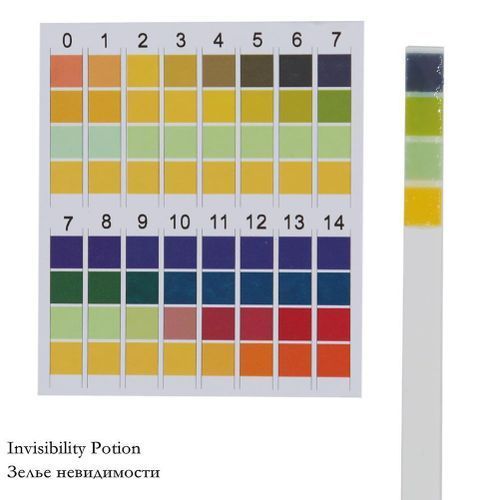 100pcs 0-14 PH Test Strips Alkaline Acid Indicator Paper