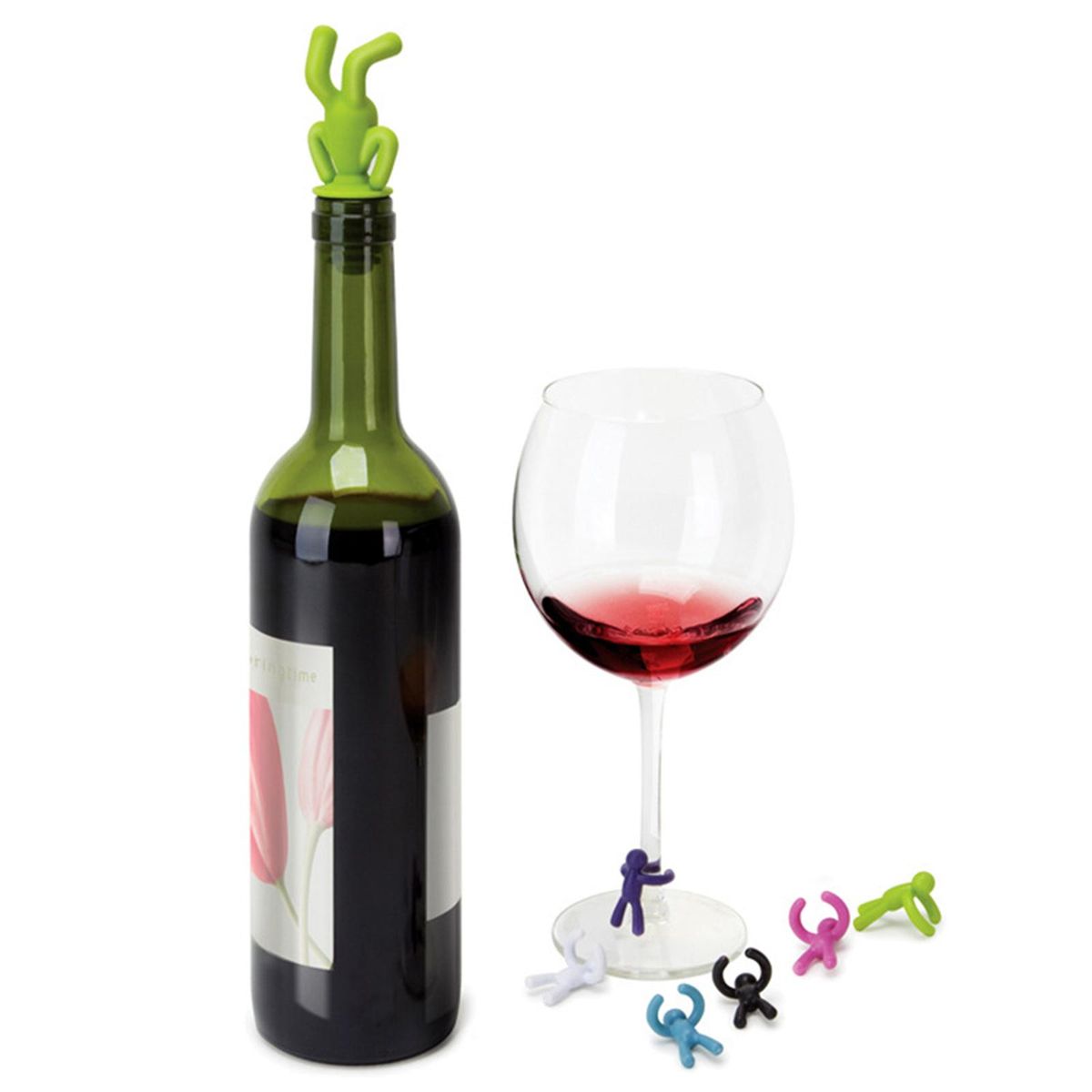 100pcs/set Heat Shrink Capsules  Bottle Final People