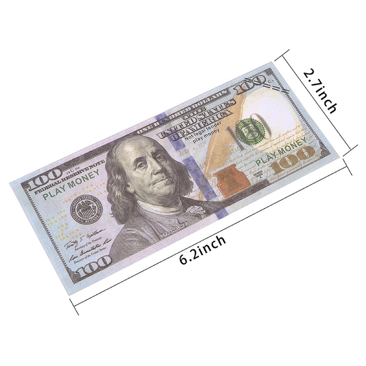 500PCS Prop Money Dollars Replica Dollar Bill Fake Play