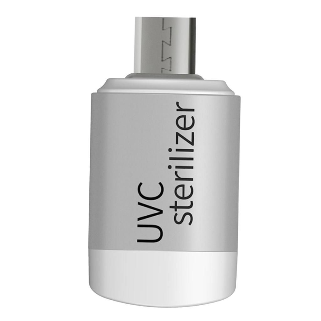 Uvc Light Sanitizer Uv Sterilizer Box Uvc Lamp Micro C White