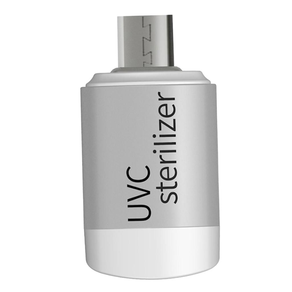 Uvc Light Sanitizer Uv Sterilizer Box Uvc Lamp Micro C White