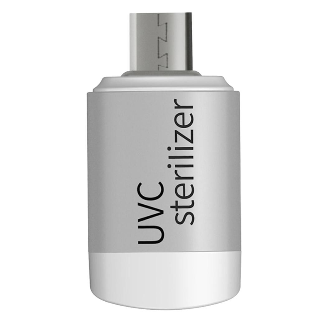 Uvc Light Sanitizer Uv Sterilizer Box Uvc Lamp Micro C White
