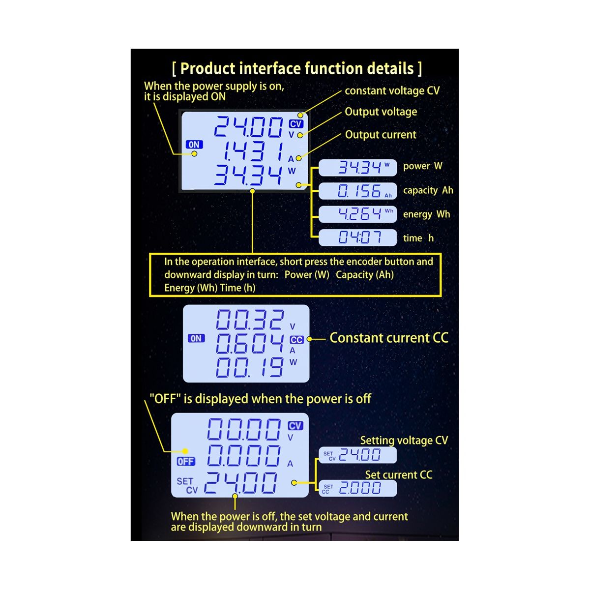 5A 80W DC DC Boost Converter CC CV 05-30V 5V 6V 12V 24V Power Module Adjustable Regulated Laboratory Power Supply