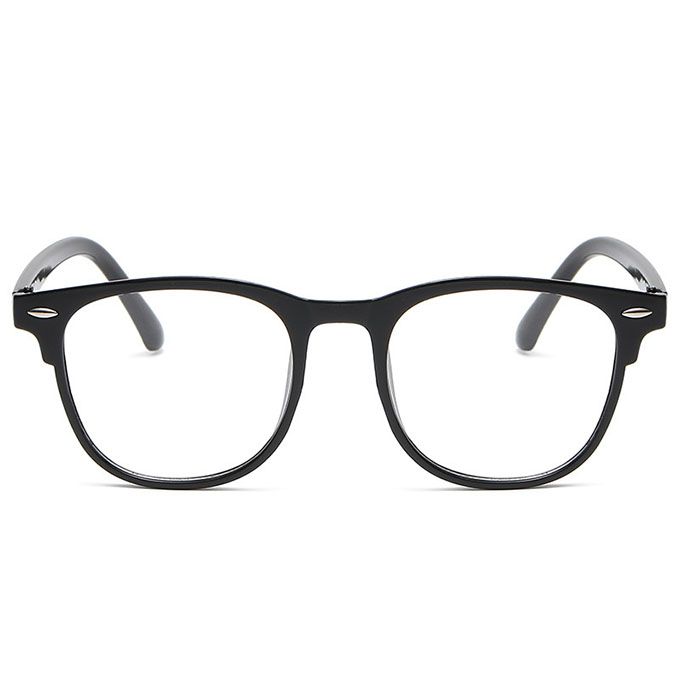 Transparent Computer Eyeglasses -White