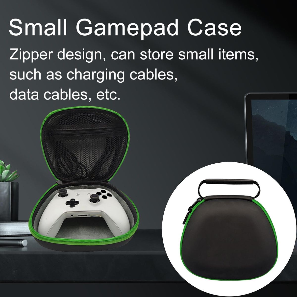 Small Gamepad Case Xbox One Series Sx Controller Storage Bag Black