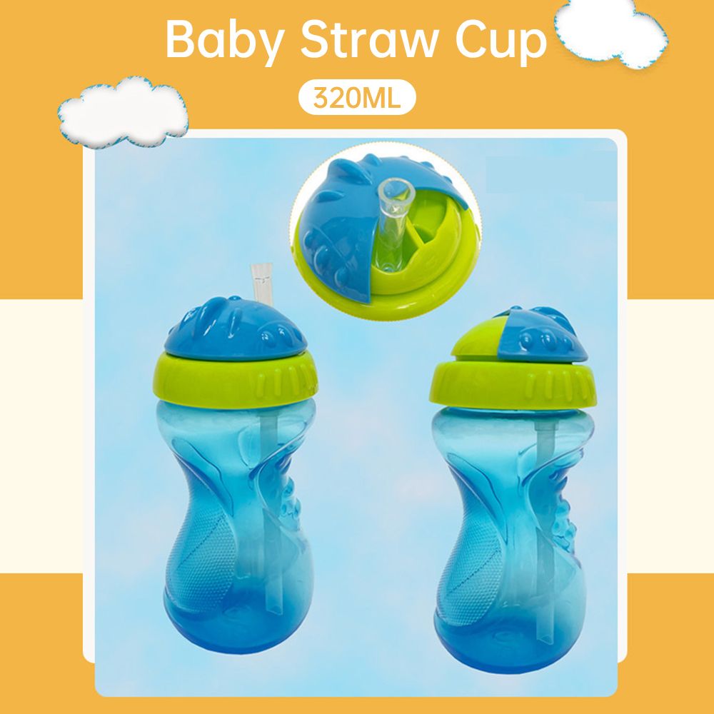 320ml Toddler Sippy Cups Portable Easy Grip Removable